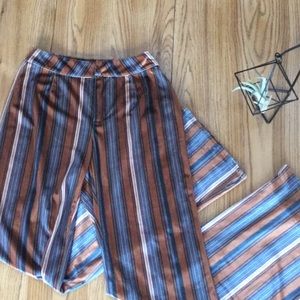 High-Waisted Velvety Pants